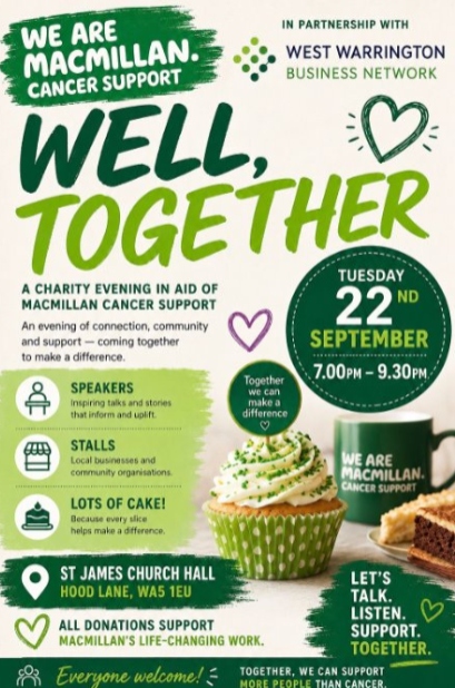 Macmillan Charity Poster